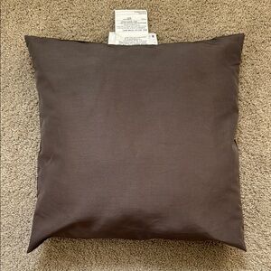 NWT IKEA of Sweden Ullkaktus 20"X20" Dark Grey Polyester Pillow